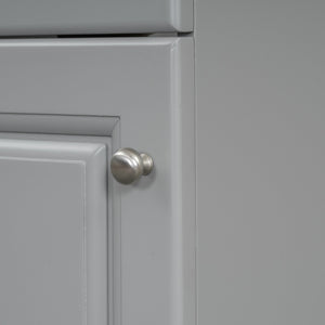 English Elm [video] Compact Sage Green Bathroom Vanity with Ceramic Sink Soft Close Cabinet Grey N759P237932E