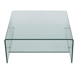 Christopher Knight Home® - Noble House - Atticus Tempered Glass Coffee Table