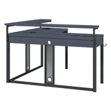 OSP Home Furnishings Loadout L/Shape Gaming Desk Black