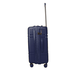 English Elm 6-piece Hard Shell Spinner Luggage Set Expandable Polypropylene with Combo Lock Blue T3292P328874