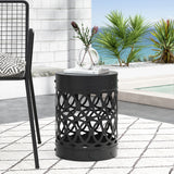 Christopher Knight Home® - Noble House - Mellie Outdoor Metal Side Table