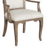 Pulaski Furniture Weston Hills Upholstered Arm Chair 2 Pack Natural, Upholstered Solid Hardwood P293-DR-K7