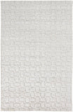 Feizy Rugs Redford Viscose/Wool Hand Woven Casual Rug White/Silver 9' x 12'