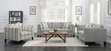 English Elm Wallace & Bay - Wallace & Bay  Doyle Gray Loveseat