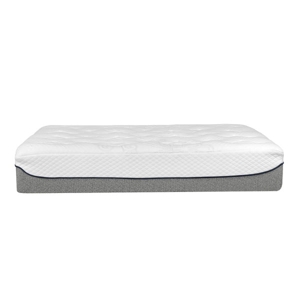 English Elm Ultra 13in Plush Gel Memory Foam Mattress Full Size - 3" Gel Layer, 13" Comfort, Motion Isolating Cover Grey+White 78 L x 17 W x 17 H B011P199719