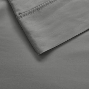 English Elm 4-piece King Sateen Cotton Blend Sheet Set with Smart Temperature Regulation B035P437429
