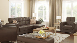 English Elm Primenest Skyhaven Convertible Chaise Lounge: Stylish Upholstered Sleeper With Storage & Comfort B030P303526-GIGA