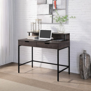 OSP Home Furnishings Contempo 40" Desk Brown