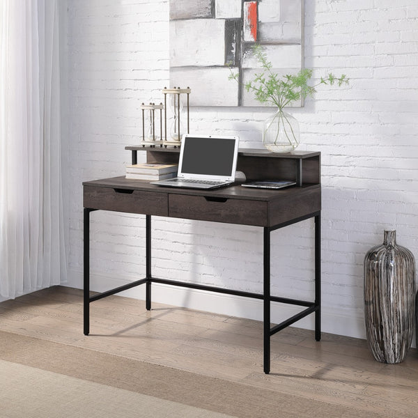 OSP Home Furnishings Contempo 40" Desk Brown