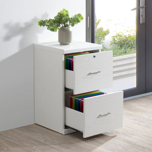 OSP Home Furnishings Alpine Vertical File White