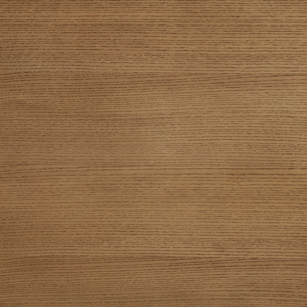 English Elm Natural Brown Ash Veneer Rectangular Dining Set with Six Ladder Back Upholstered Chairs B062S01820