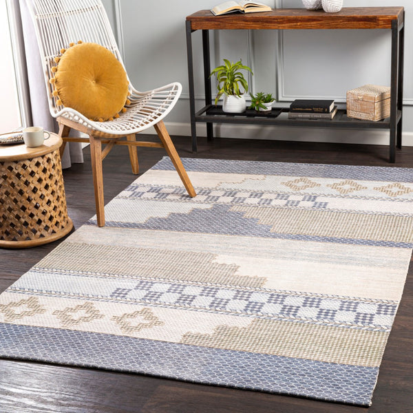 Surya Didim 2'6" X 8' Handmade Rug – Global Inspired Elegance And Durability For Your Home Decor Space! Taupe Viscose,Polyester,Cotton Ddm2300-576