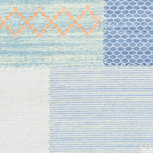 Surya Didim 2'6" X 8' Handmade Rug – Global Inspired Elegance And Durability For Your Home Decor Space! Denim Viscose,Polyester,Cotton Ddm2301-268