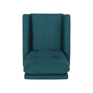 English Elm Christopher Knight Home® - Recliner Swivel Rocker with Glider Function, Push-Back Reclining Chair for Living Room & Nursery Teal 65354.00T
