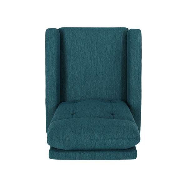 English Elm Christopher Knight Home® - Recliner Swivel Rocker with Glider Function, Push-Back Reclining Chair for Living Room & Nursery Teal 65354.00T