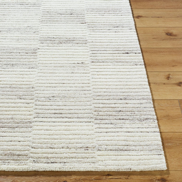Livabliss Dundee Hand Tufted Wool Accent Rug Bohemian Global Style for Bedroom or Entryway Ivory, Beige 9' x 12' DDU2300-912