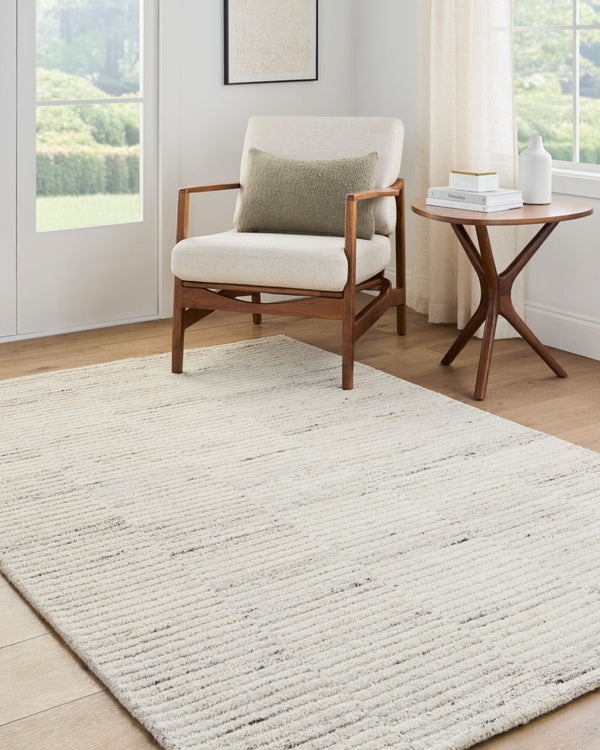 Livabliss Dundee Hand Tufted Wool Accent Rug Bohemian Global Style for Bedroom or Entryway Ivory, Beige 9' x 12' DDU2300-912