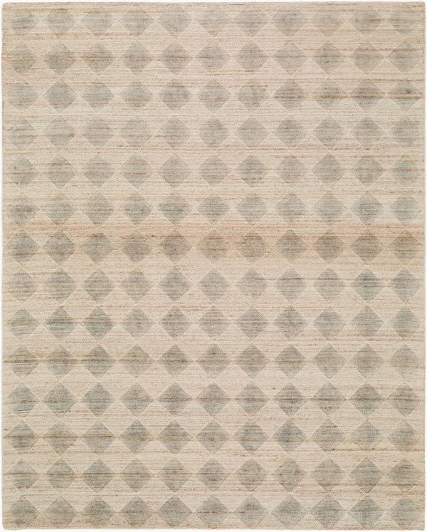 Livabliss Dundee Hand Tufted Wool Rug Art Deco Geometric Pattern for Entryway or Bedroom Taupe, Slate Gr 5' x 7'6" DDU2307-576