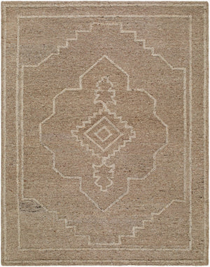 Livabliss Dundee Hand Tufted Wool Accent Rug Bohemian Global Pattern for Entryways and Small Spaces Beige, Taupe 2' x 3' DDU2310-23