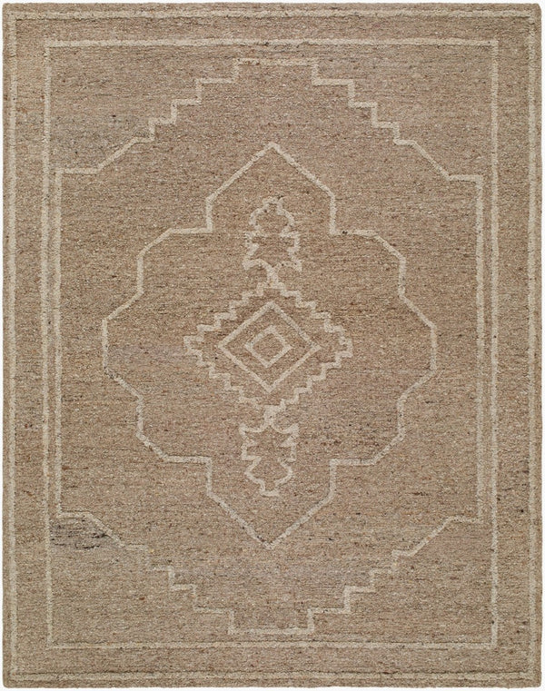 Livabliss Dundee Hand Tufted Wool Accent Rug Bohemian Global Pattern for Entryways and Small Spaces Beige, Taupe 2' x 3' DDU2310-23