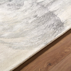 Surya Diva 10' X 14' Handmade Mid-century Modern Rug - Luxurious Rayon & Wool Blend For Timeless Elegance 'Slate Gray Rayon,Wool Ddv2300-23