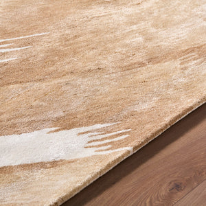 Surya Diva 10' X 14' Handmade Mid-century Modern Rug - Luxurious Rayon & Wool Blend For Timeless Elegance The Prominent Colors In This Home Decor Item Are, 

'Earthy Brown Rayon,Wool Ddv2301-912