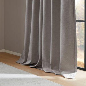 English Elm 2-pk 52x108 Inch Total Blackout Curtain Panels Noise Reducing Bedroom Theater Grey B035P496620