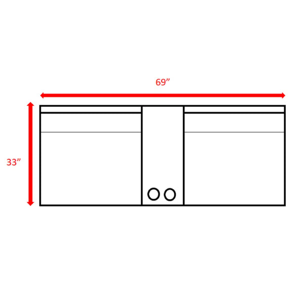 English Elm LSI All-Weather 2-Person Wicker Conversation Set with Cushions, Rust-Resistant Frame, Machine-Washable Covers B120S00068