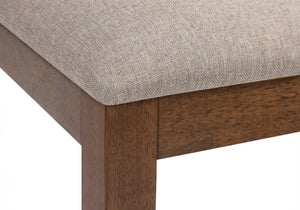 English Elm Dining Chair Set Of 2, Transitional Upholstered Side Chairs With Walnut Frame For Modern Comfort B2710P218869