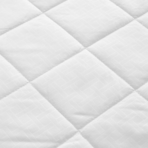 English Elm 1 King Heated Mattress Pad White - Plush 85gsm Microfiber, 150g Fill, 15" Skirt, Queen-Sized Warmth, Hypoallergenic Comfort B035P319626