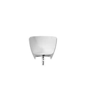 English Elm 69" Stone Resin Freestanding Soaking Tub Ergonomic Lumbar Arch Matte White Cupc W1920P385615