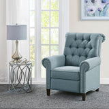 Madison Park Aidan Transitional Recliner MP103-1106 Blue