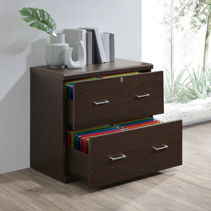 OSP Home Furnishings Alpine Lateral File Espresso