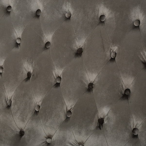 English Elm Christopher Knight Home® - LOVESEAT wingback velvet button-tufted diamond stitch loveseat with plush comfort and durable sheen Grey 61186.00NVLTGRY