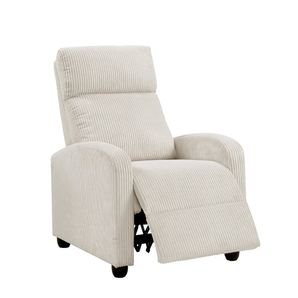 English Elm Pary Push Back Recliner in Ribbed Corduroy for Compact Living Spaces B056P417038