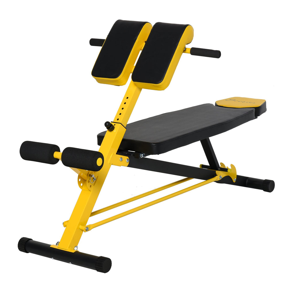 English Elm Soozier Multi-angle Steel Home Gym Bench with Foam Holders for Full Body Strength W2225P217971