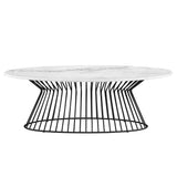 Madison Park Marbury Modern/Contemporary Coffee Table MP120-0082 Black/White