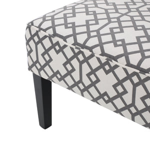 English Elm Christopher Knight Home® - Loveseat - Stylish Grey Fabric Sofa With Geometric Design, Birch Frame, Perfect For Modern Spaces 57659.00GGMT