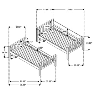 English Elm Burton Foam Padded Charcoal Upholstered Eastern King Bed with Low Profile Frame B062S01474