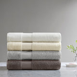 Casual 100% Cotton Bath Sheet 2 Piece Set