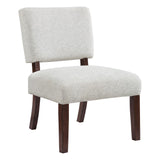 OSP Home Furnishings Jasmine Accent Chair Oyster Grey