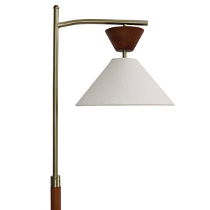 English Elm Ashcroft Furniture - Contemporary Floor Lamp Zensa - Stylish Brown Light For Cozy Living Room, Bedroom & Office Decor B183P315130