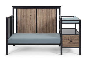 English Elm Connelly Convertible Crib Changer Combo Solid Wood Nursery Furniture Two Tone B022P204836