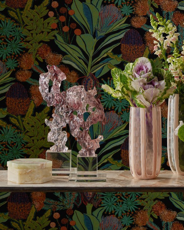 Currey & Company Arco Green Onyx Hexagon Box - Unique Decorative Accent With Contemporary Design & Natural Charm Green Green Onyx 1200-1036-currey-company