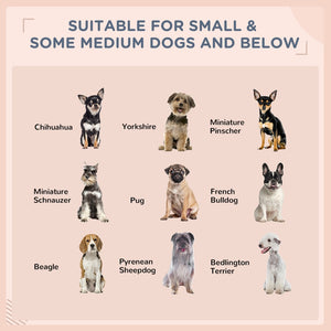 English Elm Pawhut Wicker Dog House With Canopy, Stylish Rattan Bed For Small To Medium Dogs, Dark Blue Cozy Retreat W2225P173753-GIGA