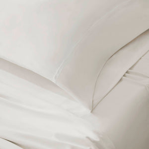 English Elm 4-piece Cal King Stretch Jersey Sheet Set Moisture Wicking Cooling Nylon Spandex Blend White B035P437415