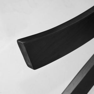 English Elm Vintage Rubber Solid Wood Dining Chair Set of 2 — Plush Berber Fleece Upholstery, Water & Stain Resistant, 280 lb Capacity Black,White W1535P281504