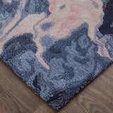 Feizy Rugs Kawai Hand-tufted Wool & Viscose Abstract Rug - Luxurious Medium Pile For Modern Sophistication Pink,Blue,Ivory Wool,Viscose Kaw8985fpnkmltp00