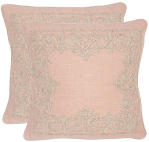 Safavieh Florentine Pillow - Set of 2 Petal DEC315A-2020-SET2