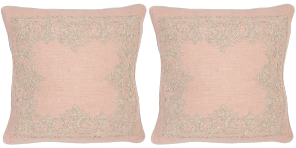 Safavieh Florentine Pillow - Set of 2 Petal DEC315A-2020-SET2